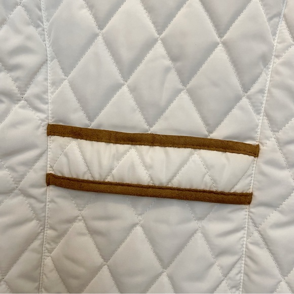 Western Quilted Zip Up Vest Outdoors Mountains Zippered Pockets - Picture 9 of 14